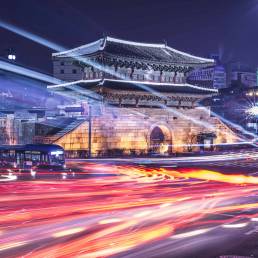 Night Scene in Korea