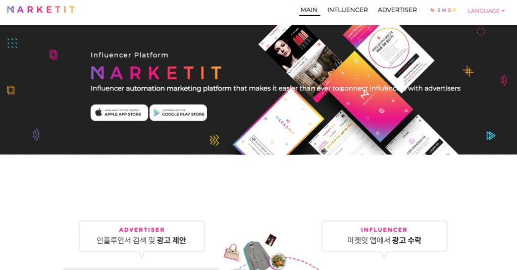 Korean Influencer Marketing Platform Marketit
