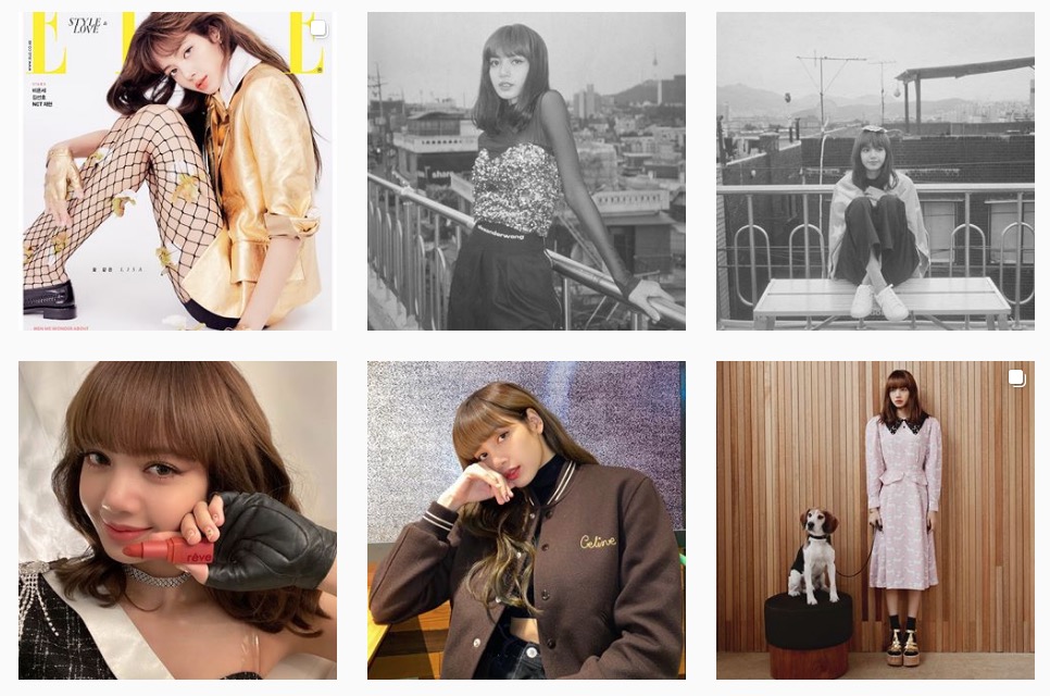 Kpop Idols on Instagram Lisa
