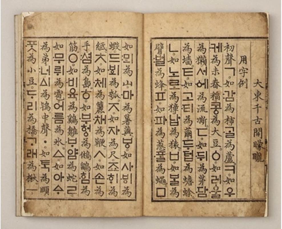 digitization of Hangul