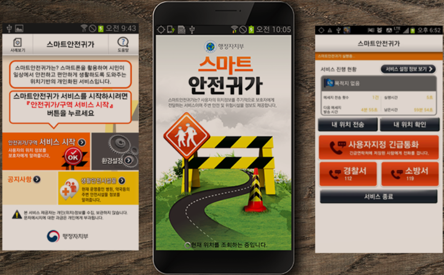 Korean App for Women Safety